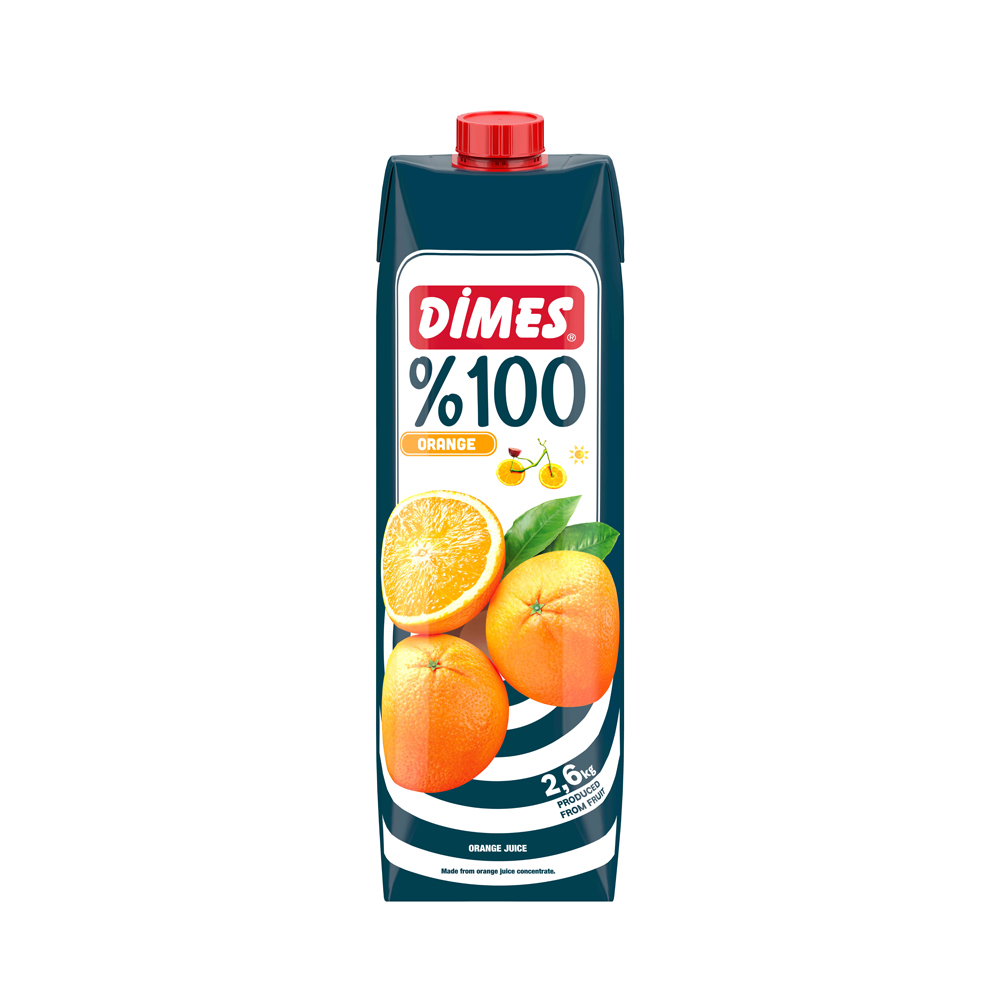 オレンジジュース果汁100％濃縮還元の画像